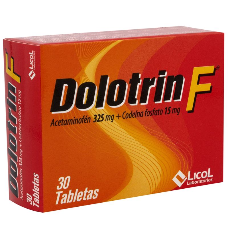 Dolotrin F 325/15 Mg Analgésico Forte x 10