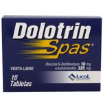 Dolotrin Spas 100/325 Mg Analgésico Caja X 10