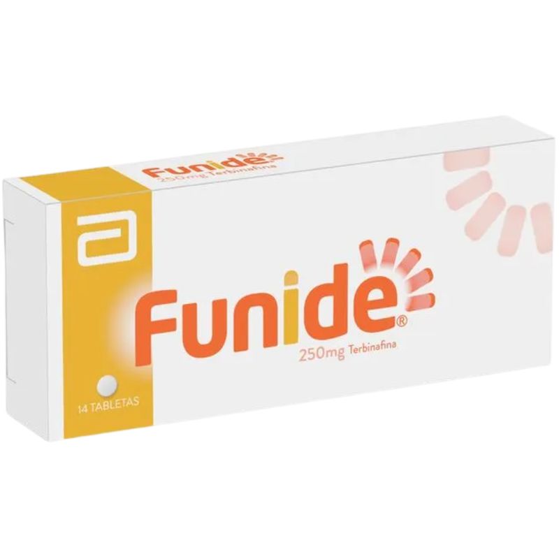 Funide 250 Mg Antimicótico Oral Terbinafina