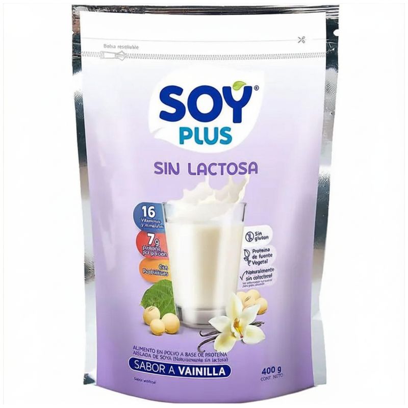 Soy Plus Vainilla Alimento Soya Sin Lactosa