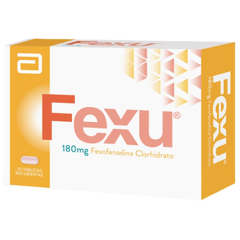 Fexu 180 Mg Alivio Alergias Caja 10 Tabletas