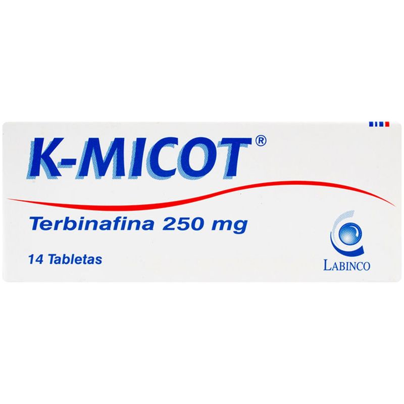 K Mikot 250 Mg Antimicótico Oral Terbinafina
