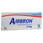 Airbron 5 Mg Montelukast Alergias Respiratorias