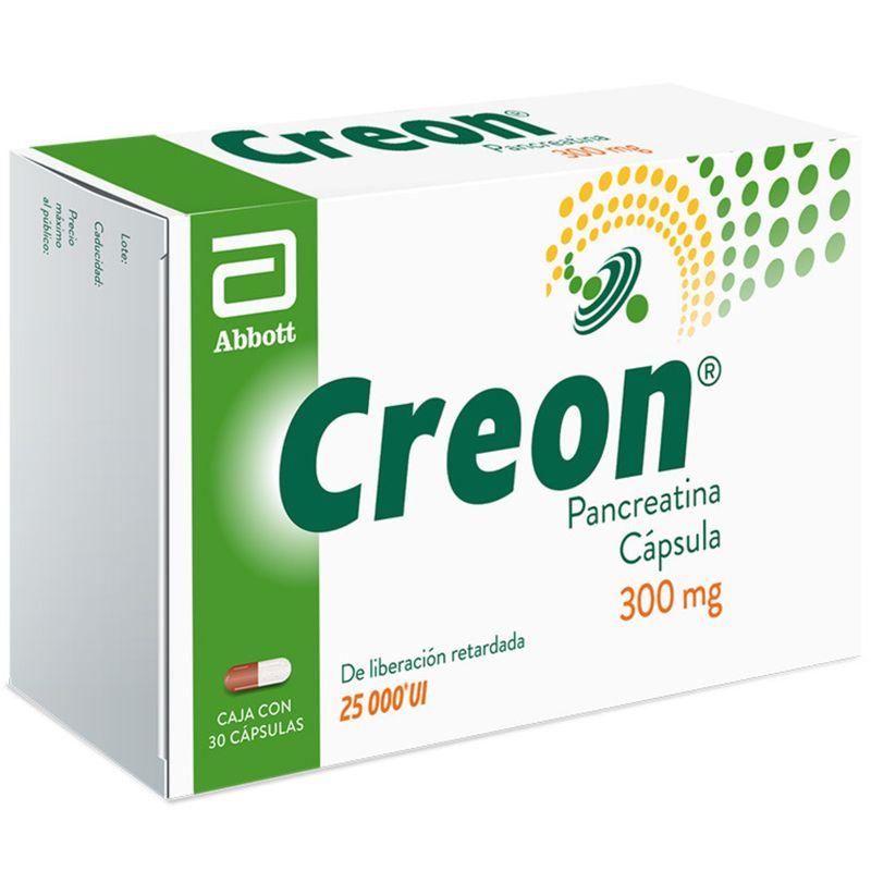 Creon 25000 Enzimas Pancreáticas Insuficiencia