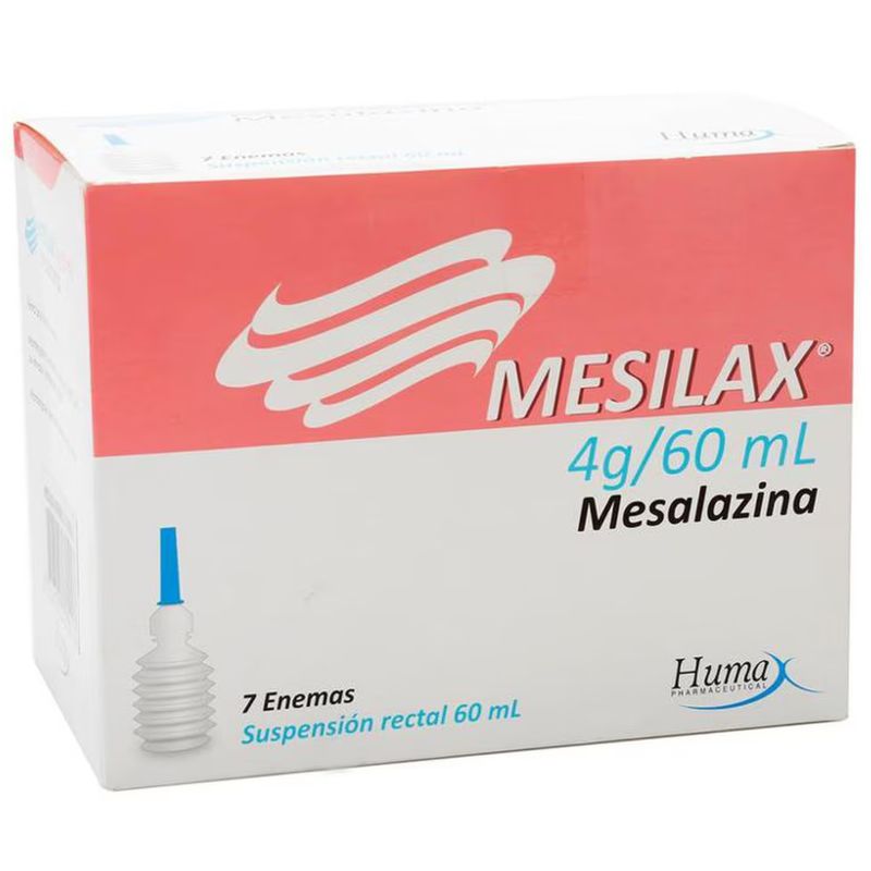 Antiinflamatorio Intestinal Mesalazina Genfar 4