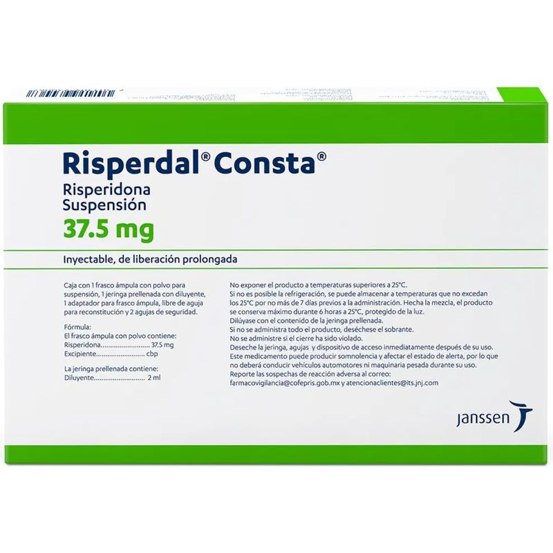 Risperdal Consta 37.5 Mg Antipsicótico