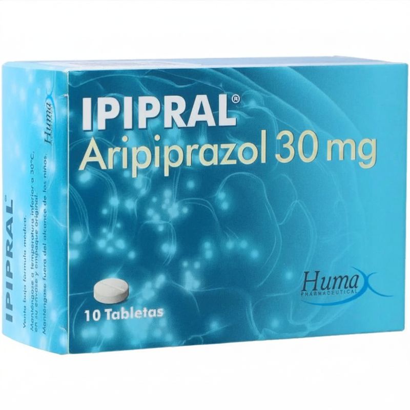 Antipsicótico Ipipral 30 Mg Caja x 10 Tabletas