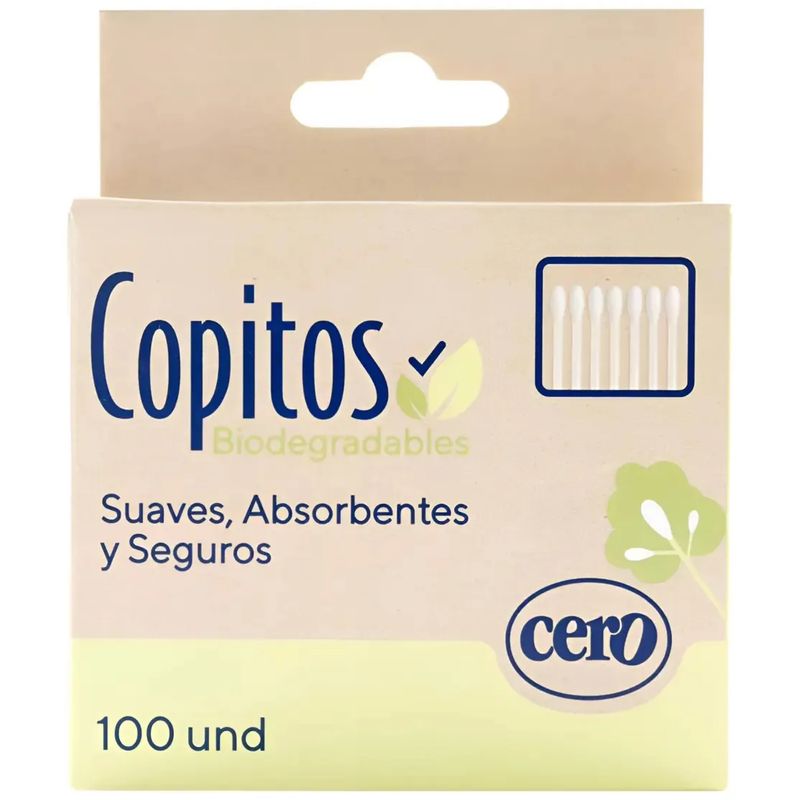 Cero Copitos Biodegradables x200 Unidades