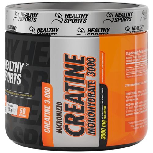 Creatina Monohidratada Micronizada Tarro x 150 g (50 Porciones)