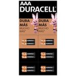 Pilas Alcalinas Duracell AAA x 6 Unidades