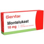 Antiasmático Montelukast Genfar 10 Mg