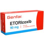 Analgésico Antiinflamatorio Etoricoxib Genfar
