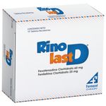 Rinolast D 60Mg + 25Mg Antialérgico Caja x 10
