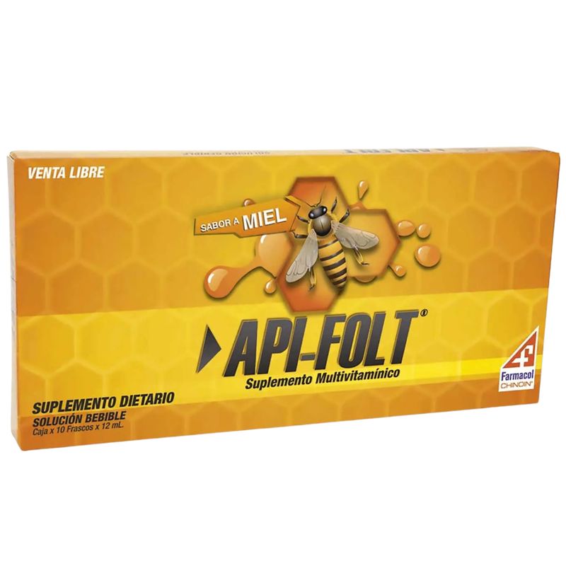 Suplemento Apifolt x 12 Ml Caja x 5 Unidades