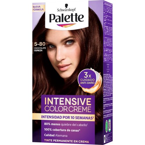 Tinte para Cabello Palette Intensive Color Cream Tono 5-80 Chocolate Cereza Duo Pack
