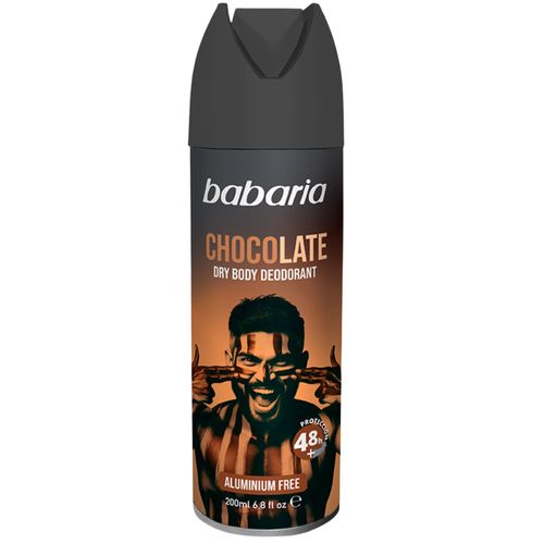 Desodorante Corporal Babaria Body Spray Chocolate Frasco x 200 ml