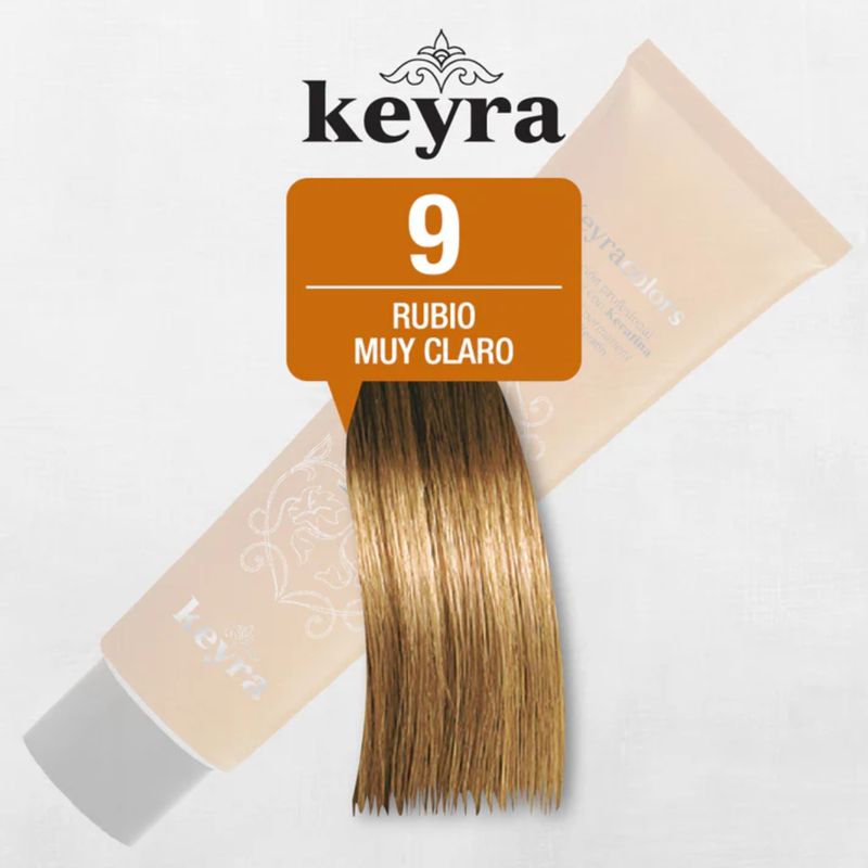 Tinte Keyra Rubio Muy Claro 9 X 100 Ml Bigen
