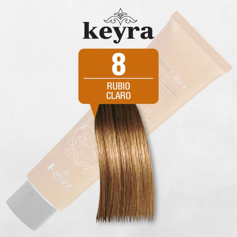 Tinte Keyra Rubio Claro 8 X 100 Ml Bigen