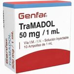 Tramadol 50 mg Inyectable 10 Ampollas