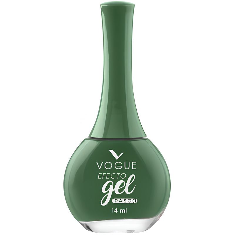 Esmalte Vogue Efecto Gel Selva Frasco X 14 Ml