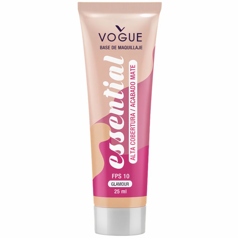 Base Vogue Essential Glamour Tubo X 25 Ml