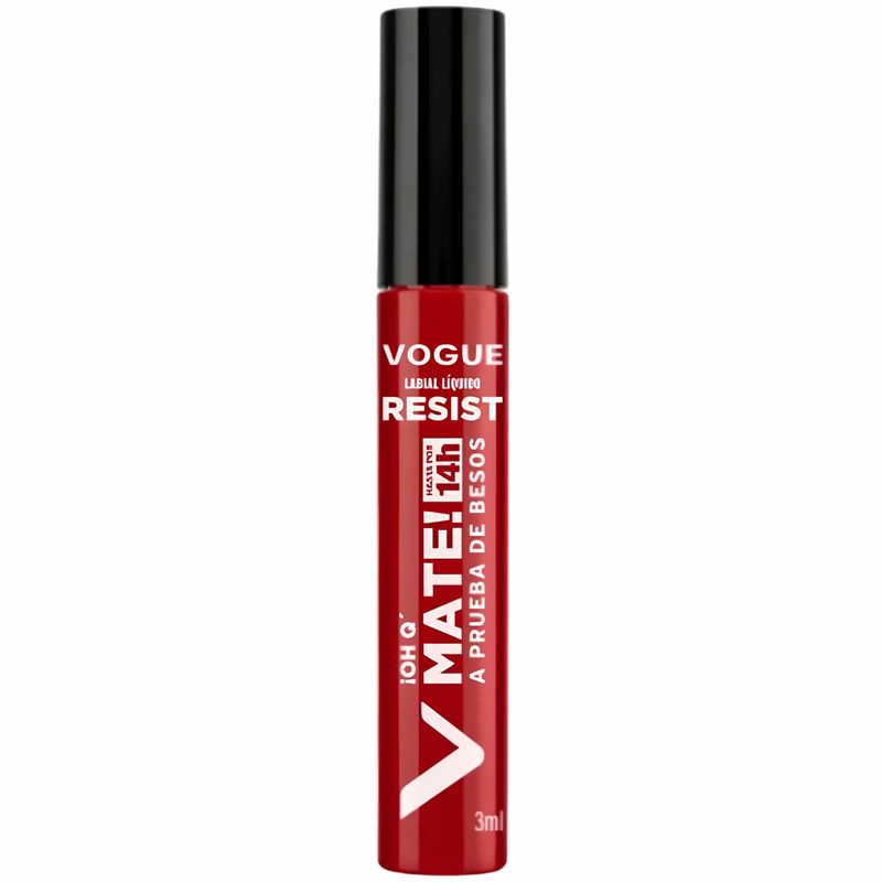 Labial Vogue Resist tono Baila x3 mililitros