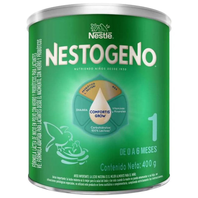 Fórmula Infantil Nestógeno 1 Comfortis 400 Gr