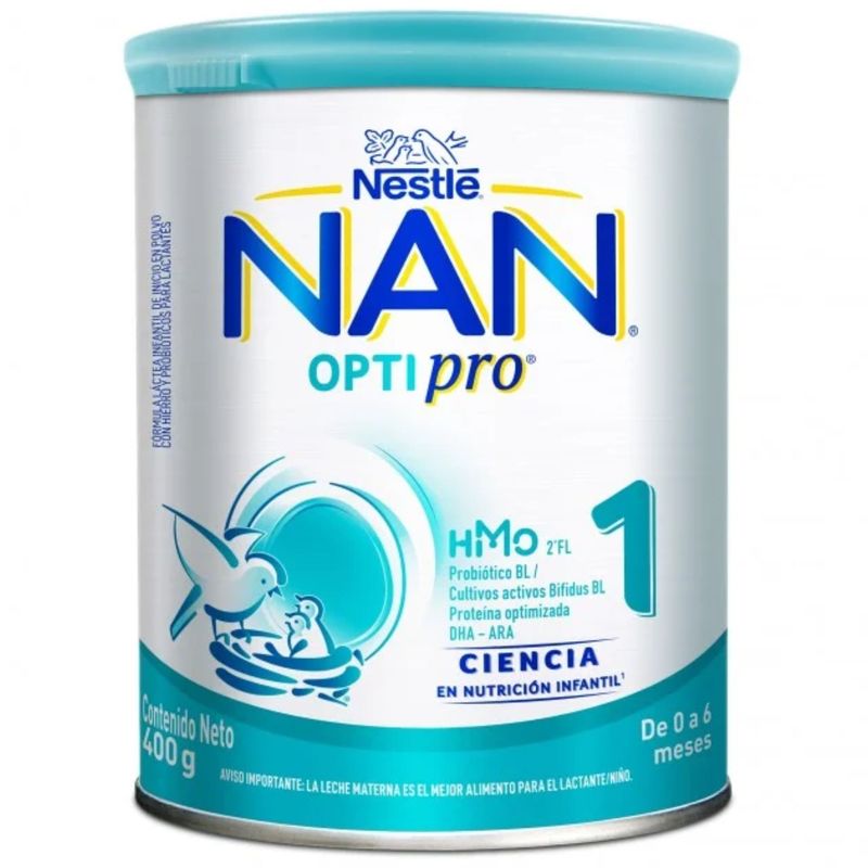Fórmula Infantil Nan Optipro Etapa 1 400 Gr