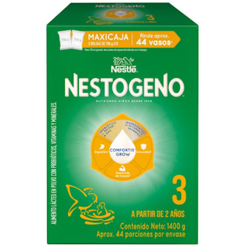 Nestógeno 3 Comfortis Fórmula Infantil 1400 Gr