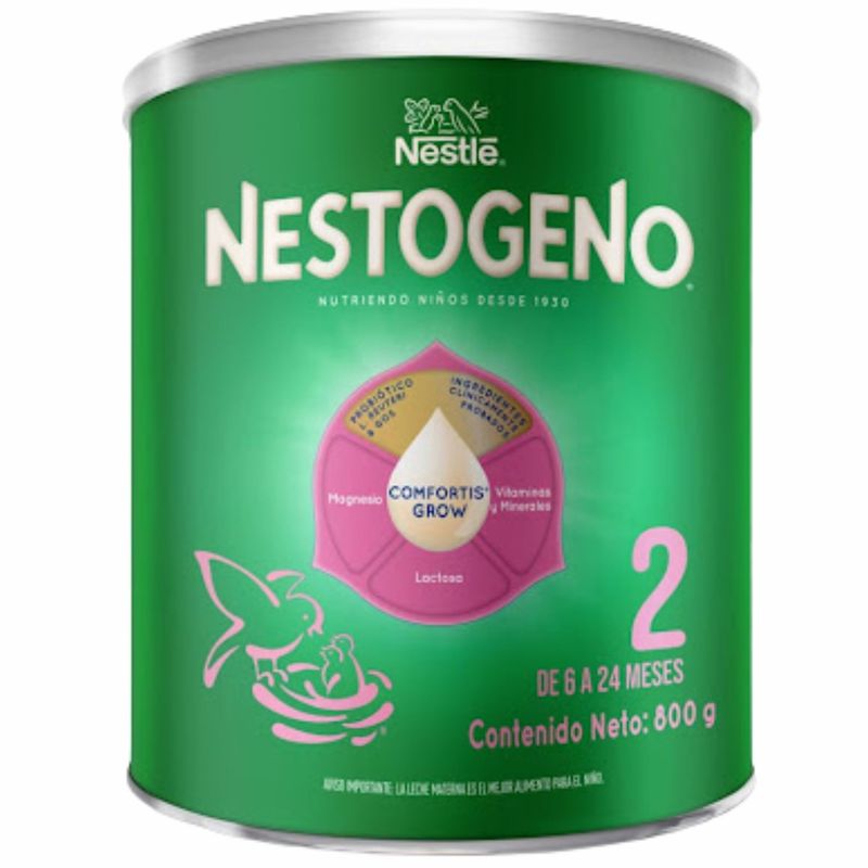 Fórmula Infantil Nestógeno 2 Comfortis 800 Gr