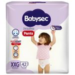 Babysec Pants Premium XXG x42 Pañales