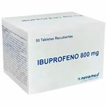 Ibuprofeno Novamed 800 mg Caja X 50 Tabletas