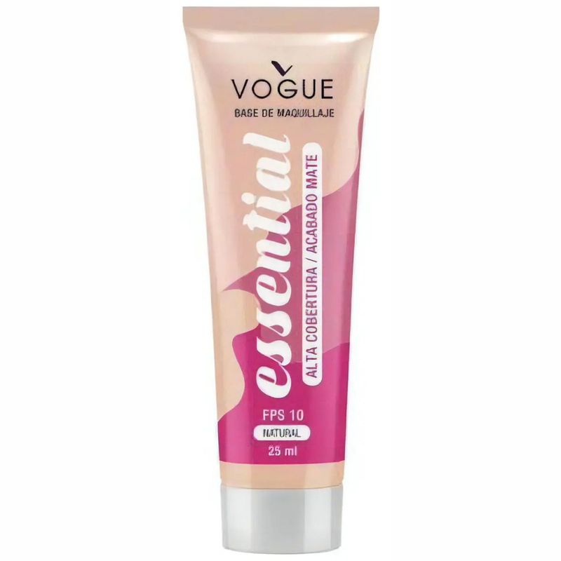 Base Vogue Essential Natural Tubo X 25 Ml