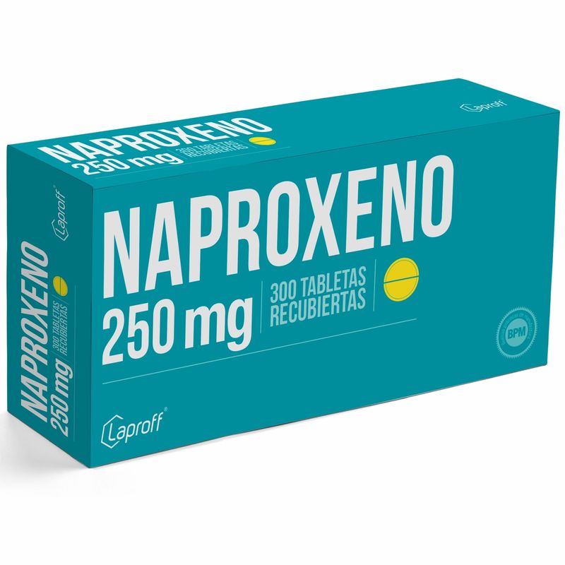 Naproxeno 250 Mg Caja X 300 Tabletas Laproff