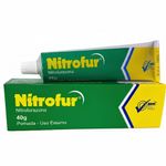Nitrofur Nitrofurazona Pomada 40 g Tópica