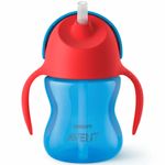 Vaso Avent pitillo niño 7 oz color azul
