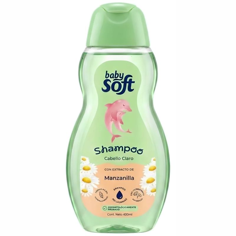 Shampoo Baby Soft Claro Frasco X 400 ml