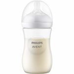 Biberón Avent Natural transparente 9 oz