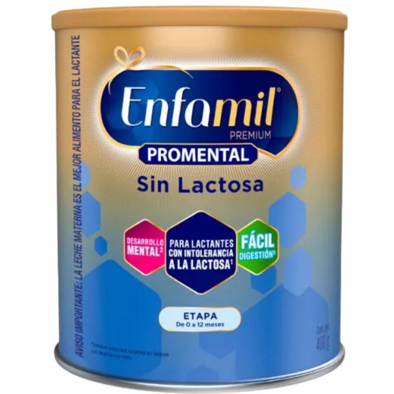 Enfamil Premium Sin Lactosa Lata 400 Gr