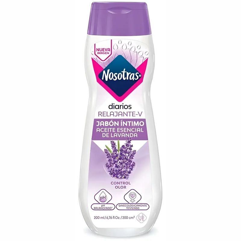 Jabón Íntimo Nosotras Esencial Frasco X 200 ml