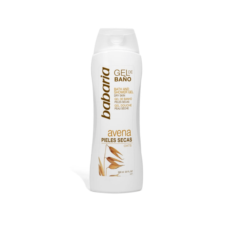 Gel Baño Babaria Avena Piel Seca 600 Ml