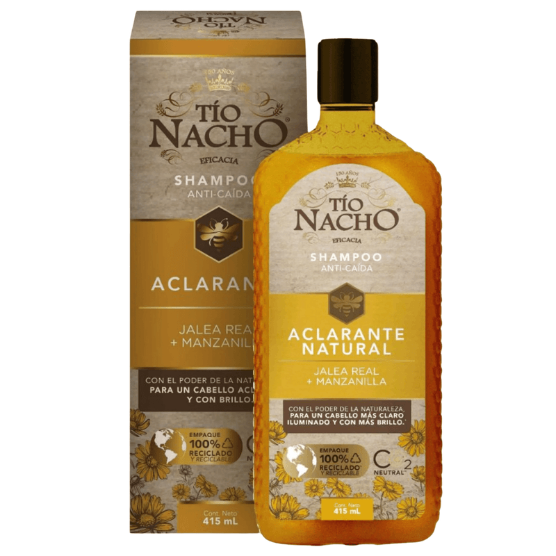 Champu Tio Nacho Manzanilla Frasco 415 Ml