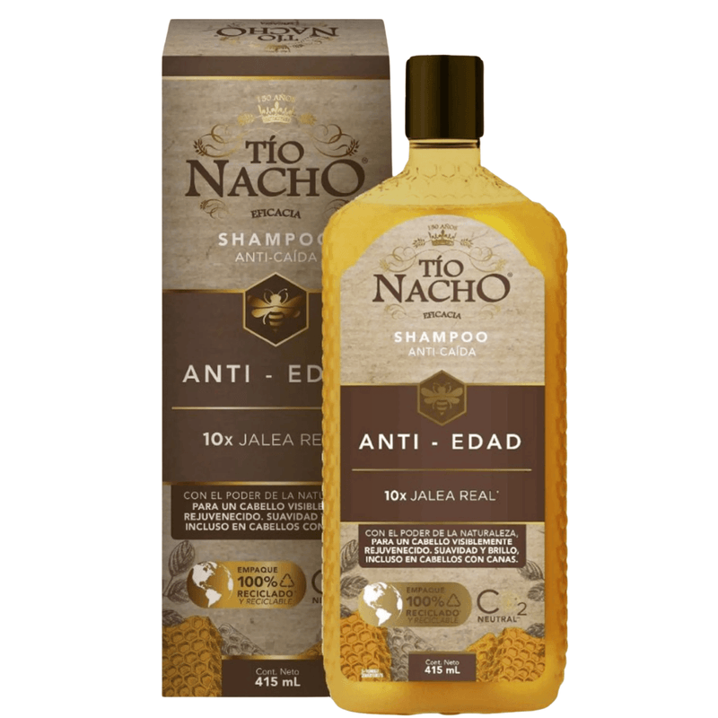 Champú Tío Nacho antiedad jalea real 415ml