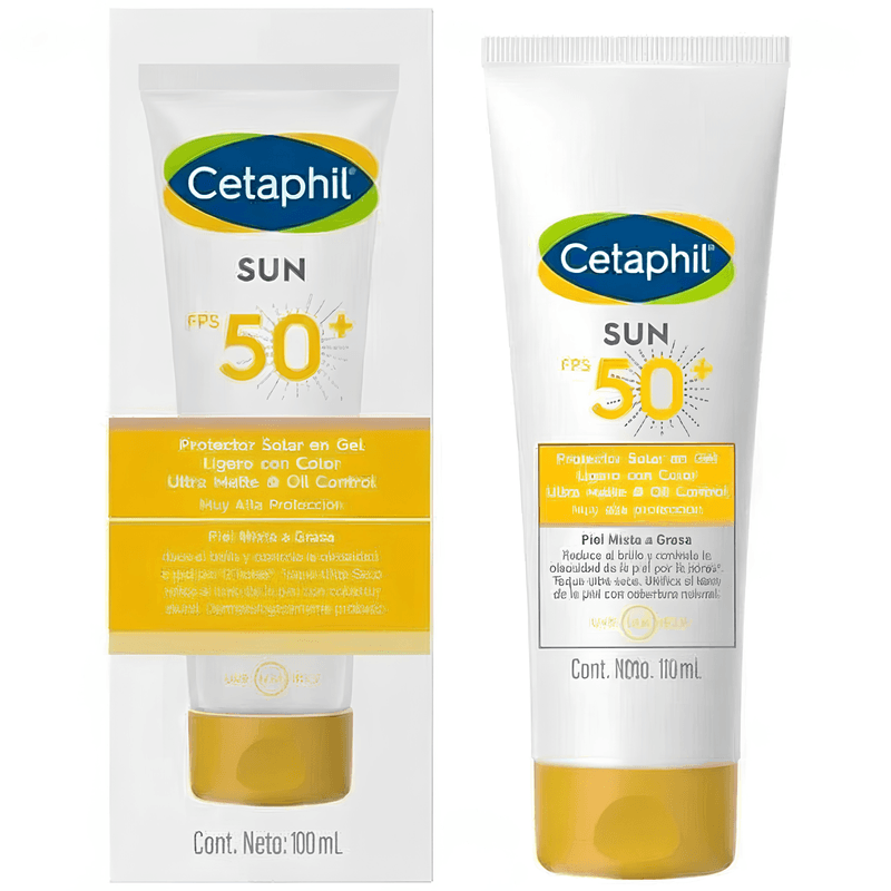 Cetaphil Sun Color FPS 50+ Gel 100 Ml