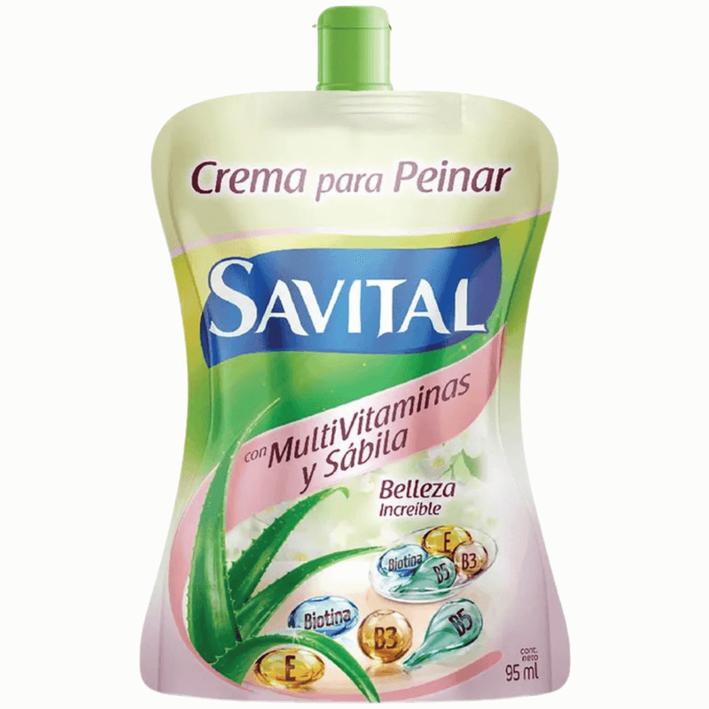 Crema Peinar Savital Multivitaminas 95 Ml