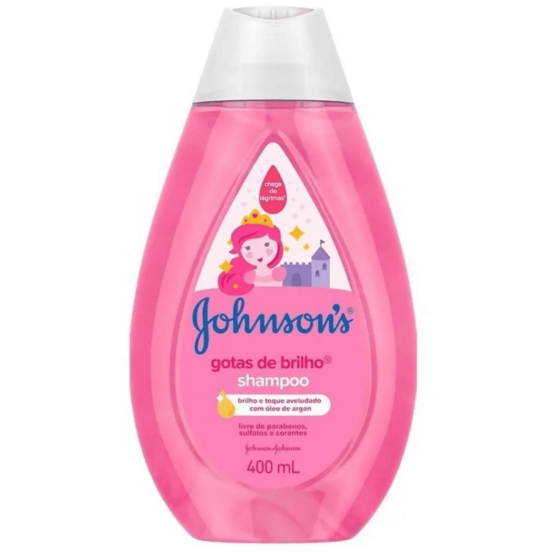 Johnson Baby champú gotas de brillo 400 ml