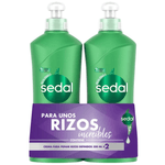Crema Peinar Sedal Rizos 2x300 Ml Especial