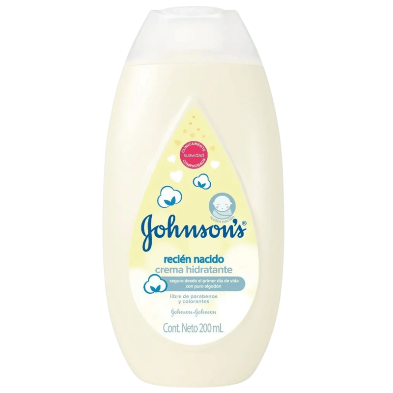 Crema Facial Johnsons Recién Nacido 200 ml