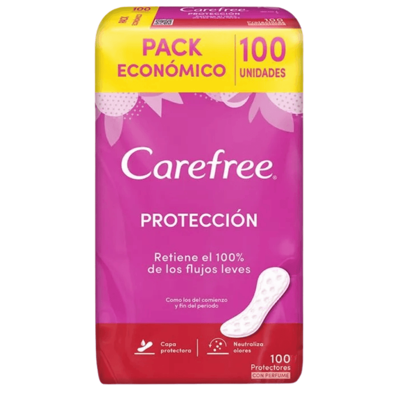 Carefree Perfumado 100 Unidades Johnson