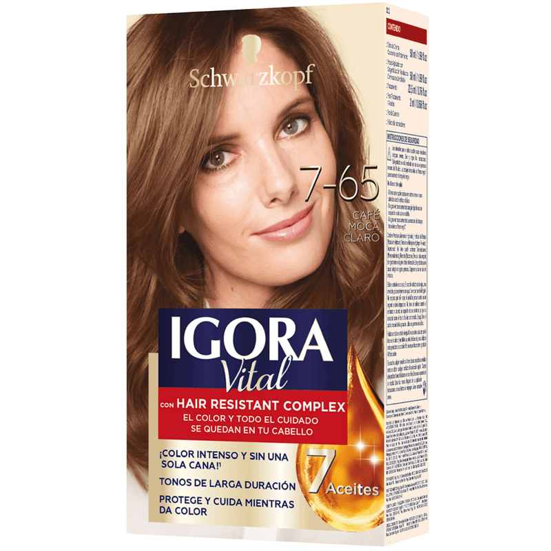 Igora Vital Café Moca Claro 7-65 Tinte 50 Ml